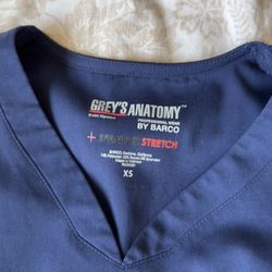 XS Grey’s Anatomy Scrub Set 
