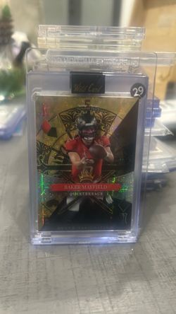 Baker Mayfield Wild Card Stacked Deck Trading Card
