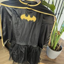 Halloween Costume . Batgirl. Girls Costume 5yo