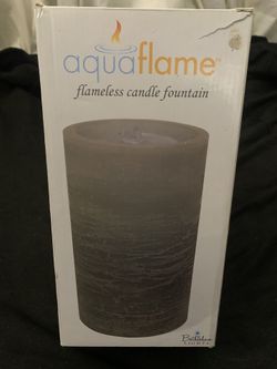 aquaflame* flameless candle fountain