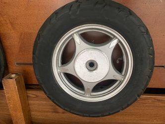 Scooter rim and tire