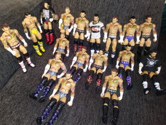 WWE MATTEL ELITES MYSTERIO-HBK-PUNK