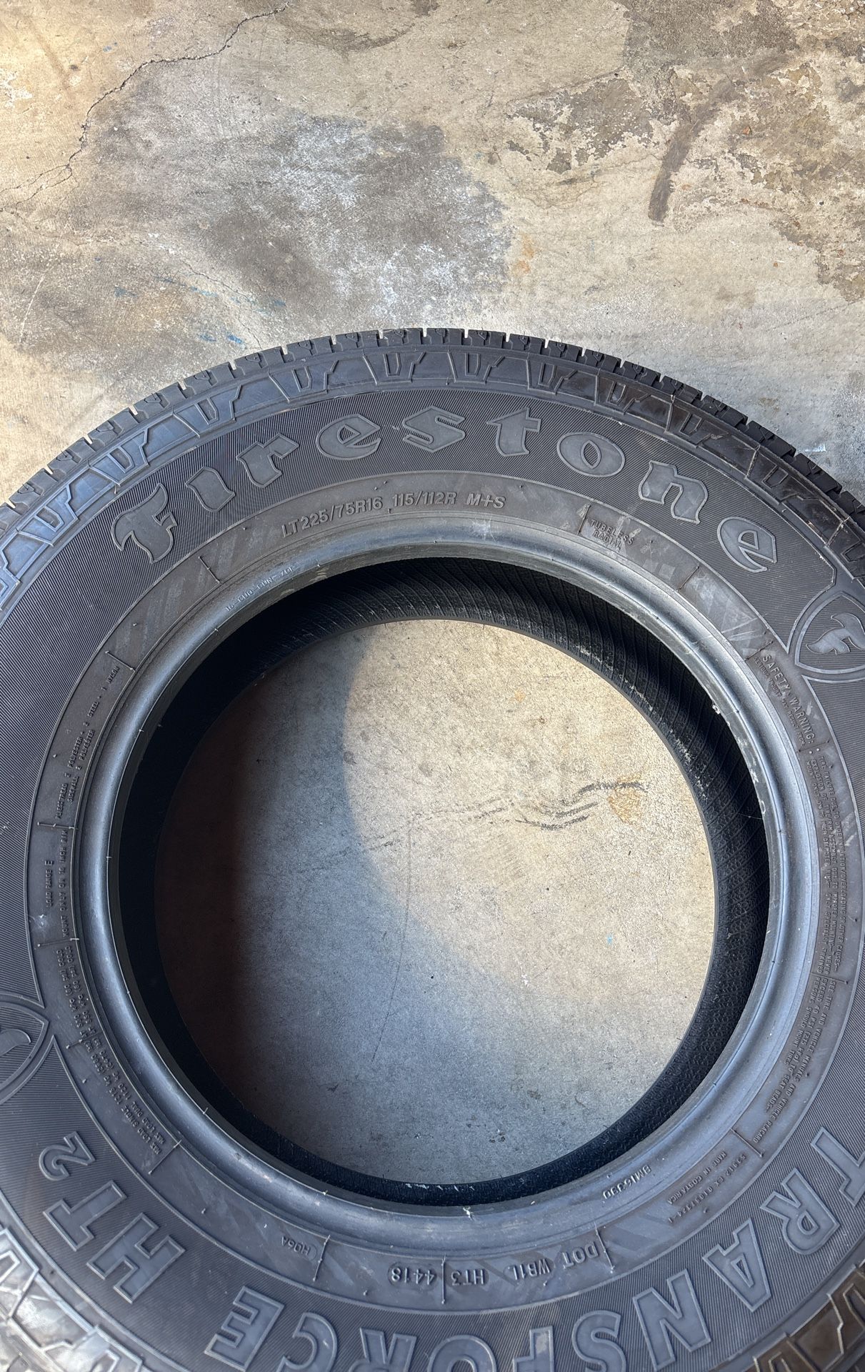 New Firestone Tire