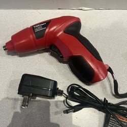 Hyper Tough rechargeable 4.8 V cordless screwdriver  