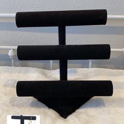 Velvet Jewelry Holder For Bracelets, Necklaces & Earrings 