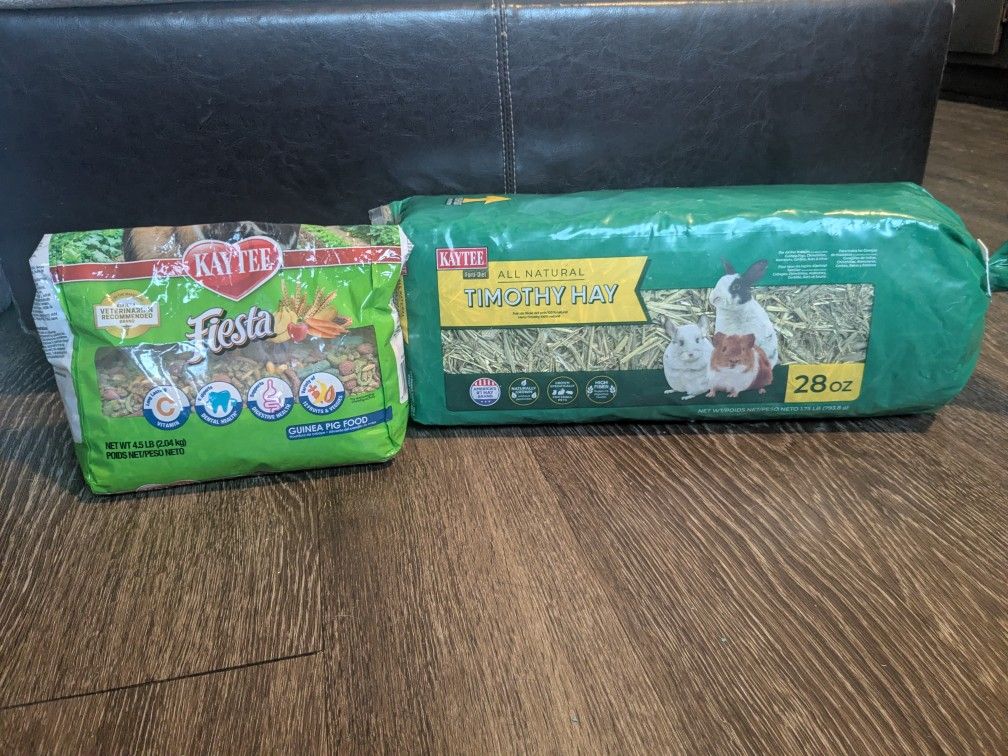 Guinea Pig Food & Hay