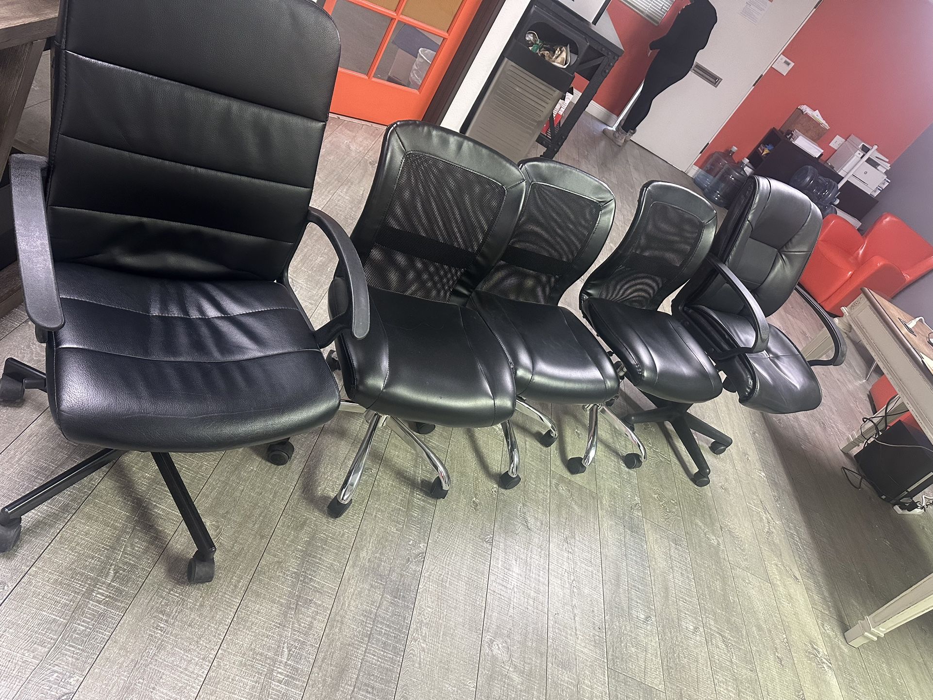 5 Office Chairs