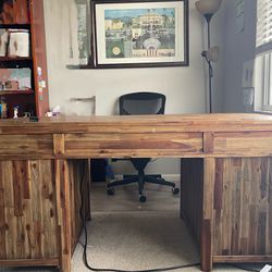 Executive Wood Desk 