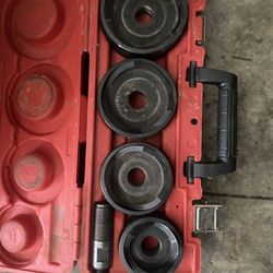 2 1/2- 4 Inch Milwaukee Punch Set