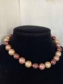 Vintage Multi Colored Pearls 