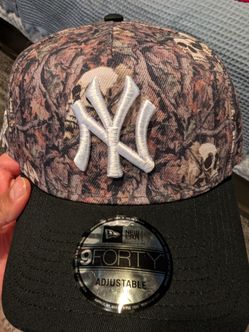 New Era 9FORTY New York Yankees 1996 World Series Skull Camo Hat