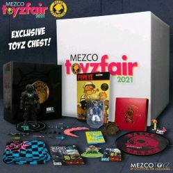 Mezco One:12 Krig Black Spartan Toy Fair Box 2021 Exclusive Toyz Chest
