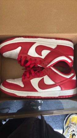 2 Nike dunks, red is size 11, panda is 10.5 good quality