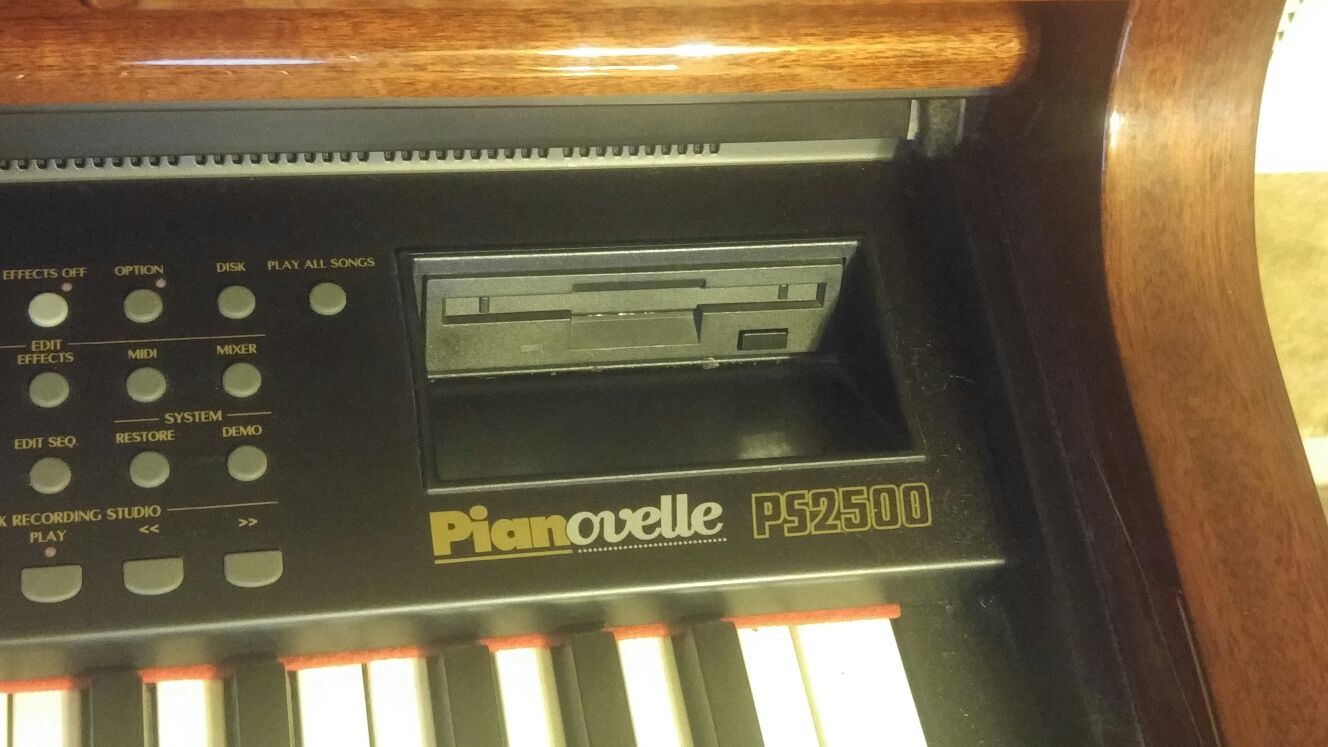 BALDWIN PIANOVELLE PS2500 DIGITAL PLAYER PIANO & GENERAL MIDI SEQUENCER