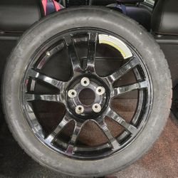 18" OEM Wheel and Spare Tire compatible w/ Infiniti G35/37/Q50/60/70('13-18) and Nissan 370Z('14)