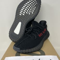 Yeezy 350 V2 Bred Size 5.5 And 9.5 Black Red