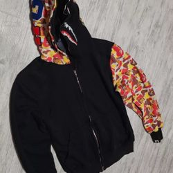 *Brand new* LIMITED EDITION Bape Beijing 6th Anniversary  Shark Zip-Up Hoodie