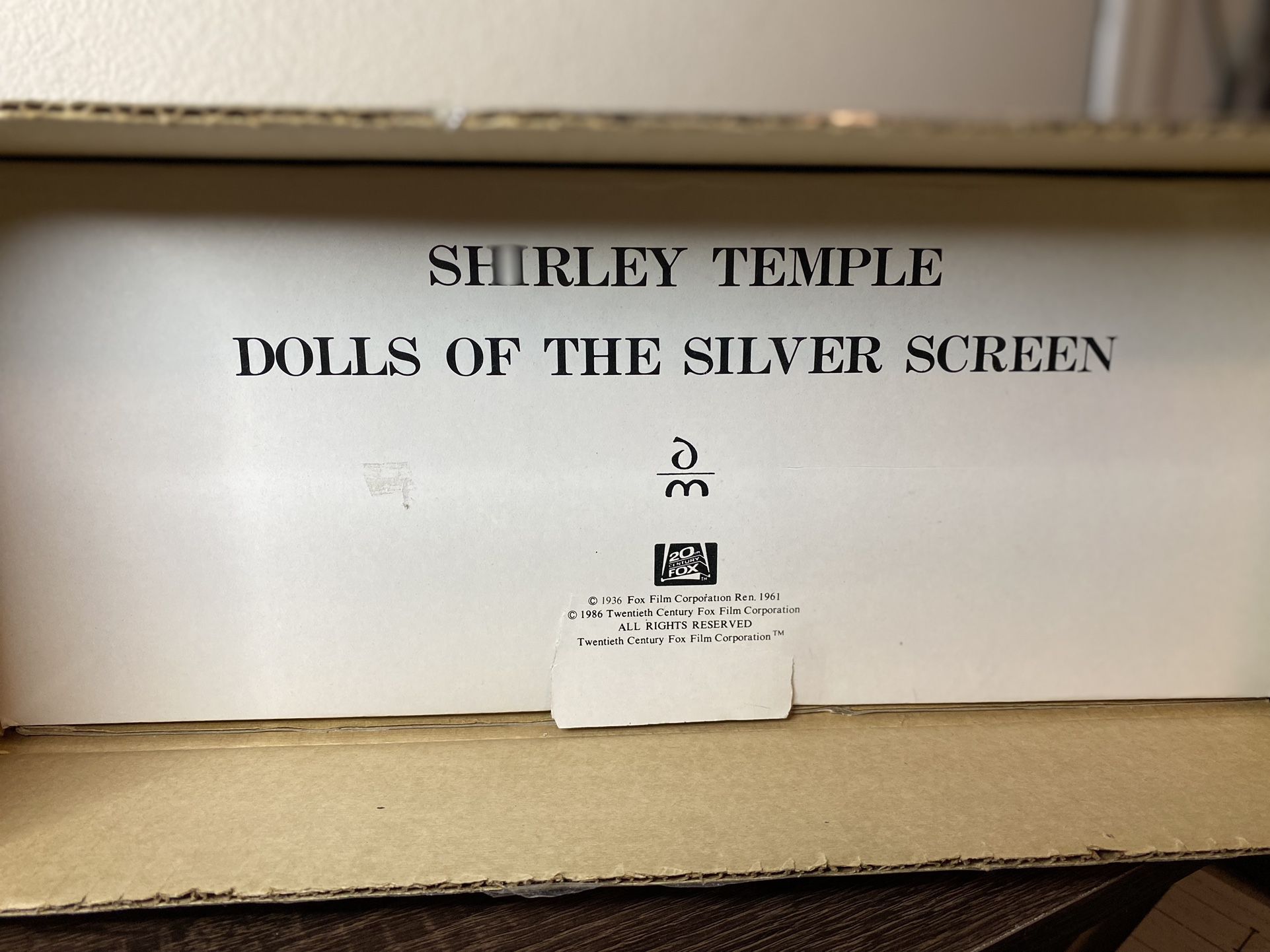 Shirley Temple Porcelain “Captain January” Doll