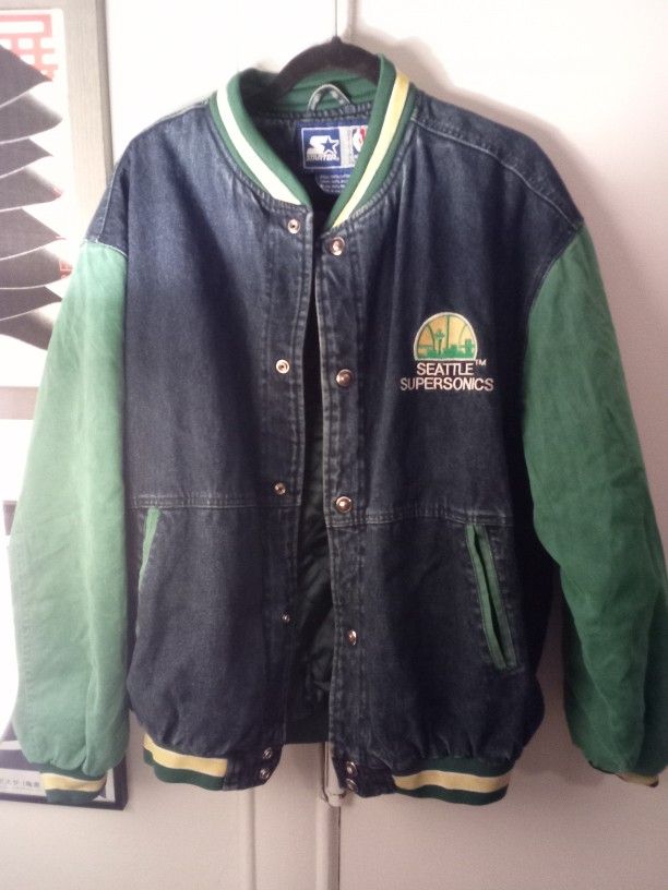 Seattle Sonics Starter Denim Jacket