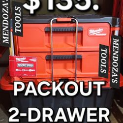 Milwaukee Packout 2-Drawer Tool Box 