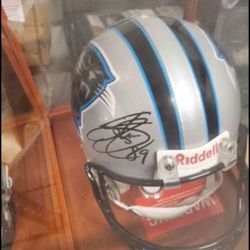 Steve Smith Autograph Helmet And Football