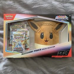 Pokémon Prismatic Evolutions Eevee Accessory Pouch Special Collection