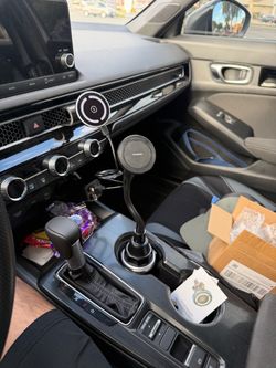 MagSafe car cup holder phone holder