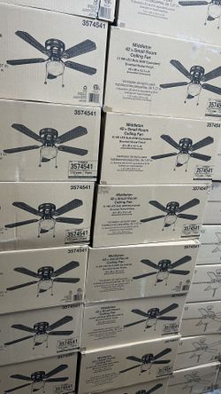 Private Brand Unbranded Middleton 42 In. Led Indoor Brushed Nickel Ceiling ...