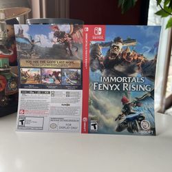 Immortals Fenyx Rising Nintendo Switch ‘For Display Only’ Case Artwork Only