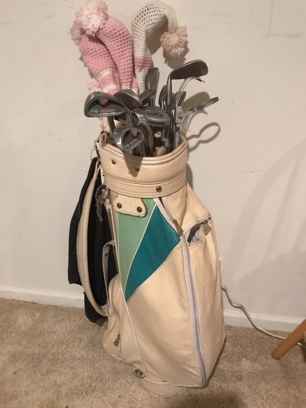 Complete set LADY DUNLOP golf clubs by Seve ballesteros