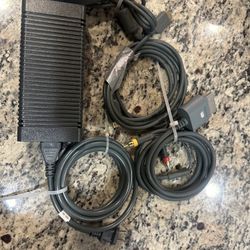 OEM Microsoft Xbox 360 Power Supply Brick 175W AC & Component Cable & OEM HDMI