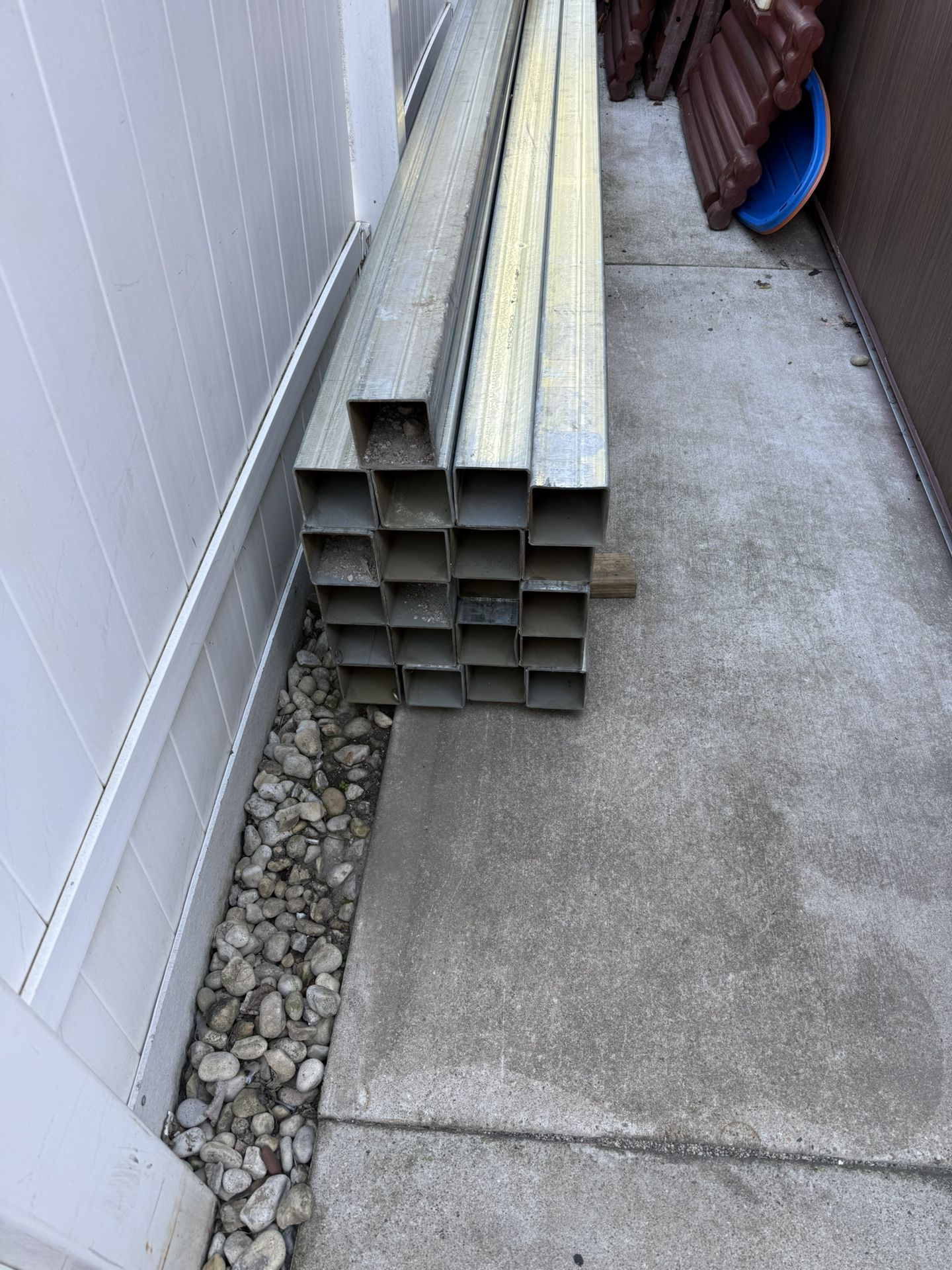 4x4 Galvanized Steel Tube