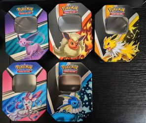 Pokemon Empty Tins