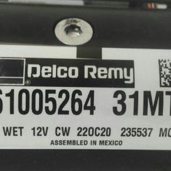 New Genuine Delco Remy 31MT Starter, No IMS Switch