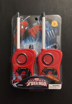 Spider man Walkie Talkie Age 3 Up Gift