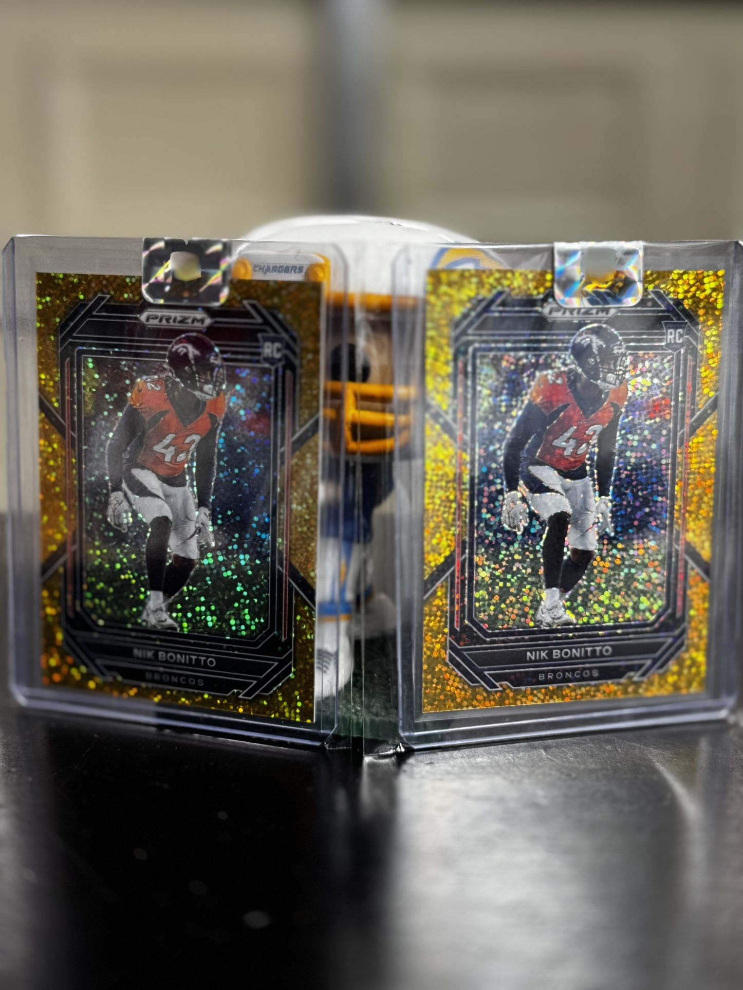 2 Nik Bonito Prizm Gold Sparkle # 14/24 & 16/24