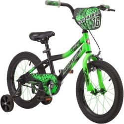 Schwinn Piston 16" Kids' Bike, Green