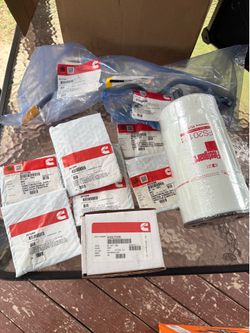 2022 Cummins B6.7 fuel drain tube, , fuel control actuator, injector feed tube and fuel water separator filter