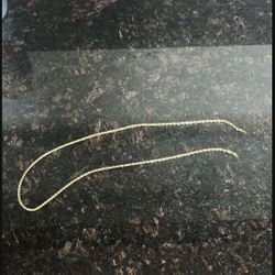 10k Solid Gold Rope Chain 