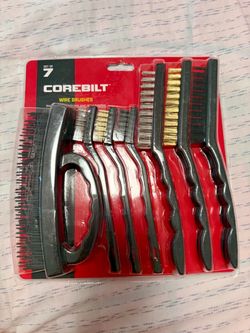 Corebilt 7-Piece Wire Brush Set