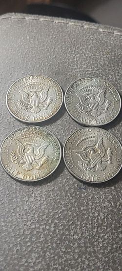 Kennedy Half Dollar Coins Lot of 4