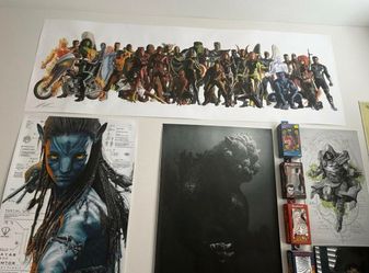 HUGE MARVEL POSTER