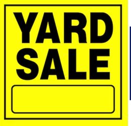 Yard Sale-6/27/2026