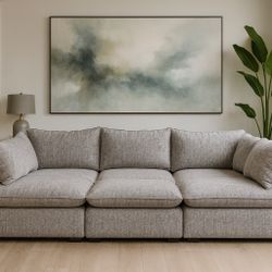 (DELIVERY ๐)Beautiful Modular Cloud Sectional Couch