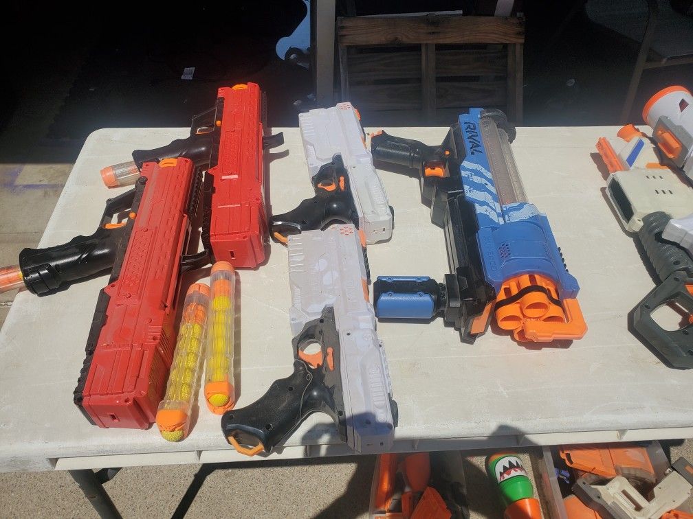 Rival Nerf Guns With Ammo