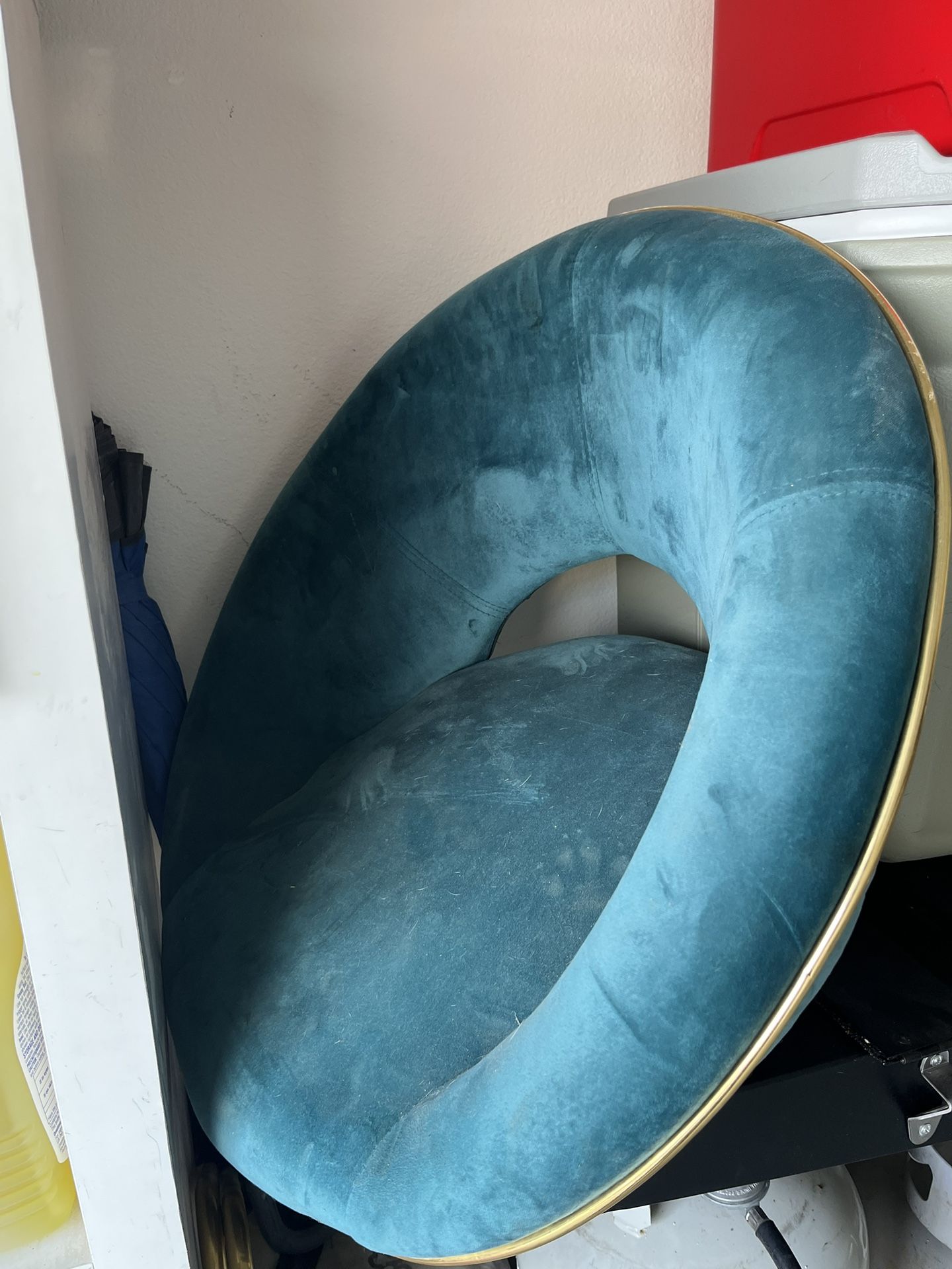Teal Blue Chair