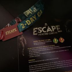 2 Day GA Ticket Escape