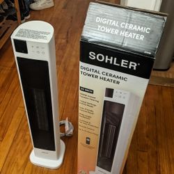 Digital Tower Ceramic Heater