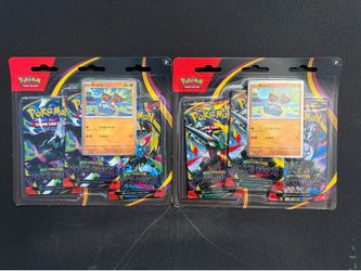 Pokemon Pitch Black Three Pack Blisters