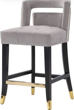 Velvet Stool set of 2